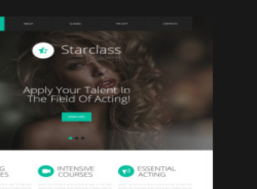 Шаблон адаптивного  для образования  