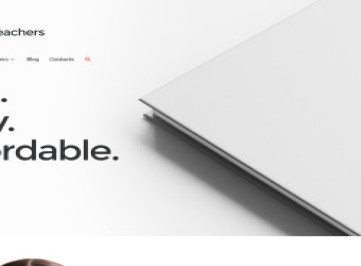  шаблон сайта частного учителя  