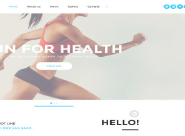 Шаблон сайта RC  