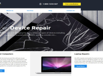 Tech Ambulance Responsive Website Template  