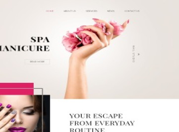 Шаблон сайта Nail Lepo  