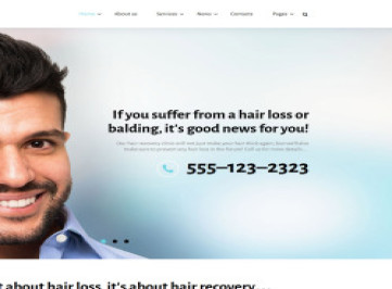 Шаблон сайта Samson  