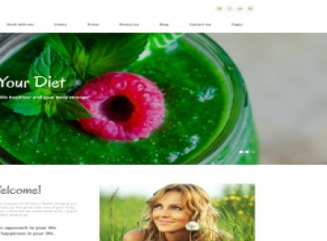  шаблон сайта для похудания  