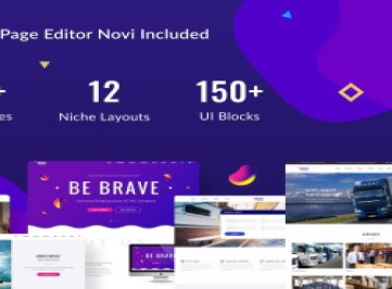 Brave Theme - многоцелевой HTML-шаблон веб-  