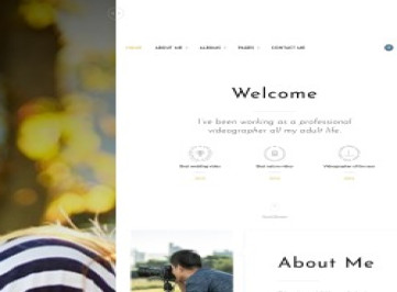 Дэйв Мартин -   шаблон для видеооператора  