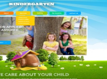 Шаблон сайта Kids Land 