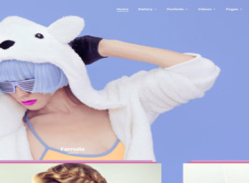 Corallo Studio - Многостраничный шаблон для портфолио фотографа  