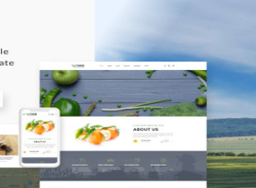 Многоцелевой HTML-шаблон  Organic Farm  