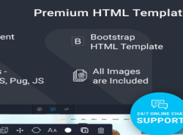 Smart Kids - Готовый к использованию креативный HTML-шаблон для детского центра  