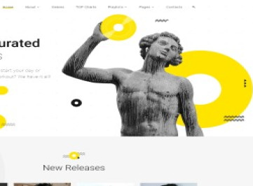 Recordo - Творческий многостраничный HTML-шаблон  музыкальной студии  