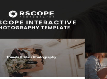 Orscope - шаблон  интерактивной фотографии  