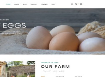 Chicken Good - Многостраничный HTML-шаблон сайта птицефабрики  