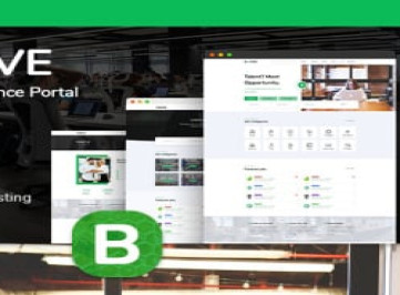 Улей | Шаблон сайта  со списком вакансий  