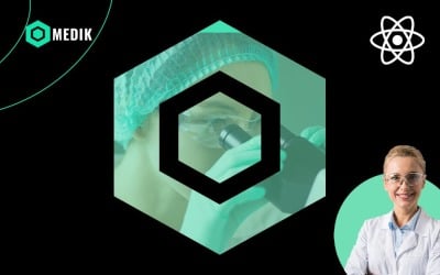 Шаблон Шаблон сайта Medik Doctor Medical Clinic React