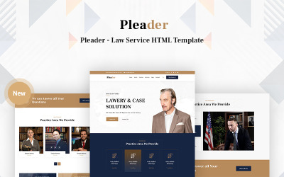 Шаблон Pleader — Шаблон  юридической службы