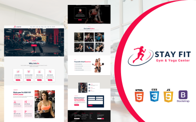 Шаблон Веб-шаблон StayFit HTML