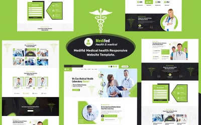 Шаблон  шаблон Medifed & Medical Doctor Health Care Business