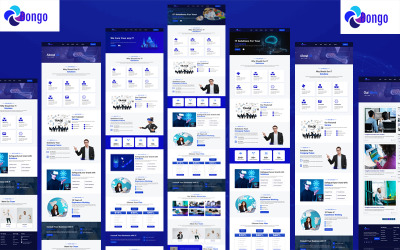 Шаблон HTML-шаблон Bongo Technology & IT Solutions