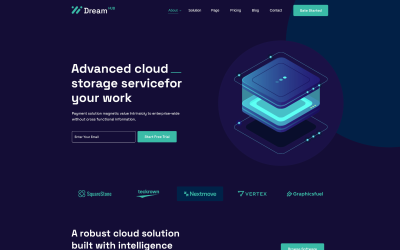 Шаблон Шаблон  DreamHub-Cloud-Solution