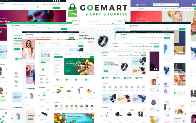 Шаблон Goemart — Многоцелевой -шаблон электронной коммерции