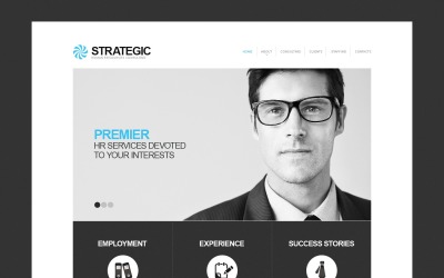 Шаблон Шаблон сайта портала вакансий 