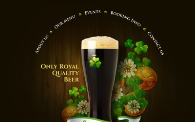 Шаблон Шаблон  паба 