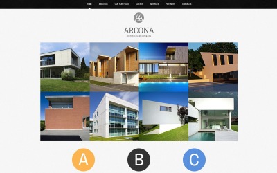Шаблон  шаблон сайта строительной компании  