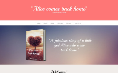 Шаблон Отзывчивый шаблон  с обзорами книг  