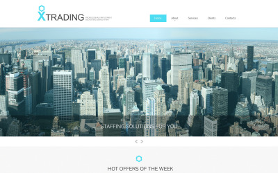 Шаблон Шаблон адаптивного  по связям с общественностью  