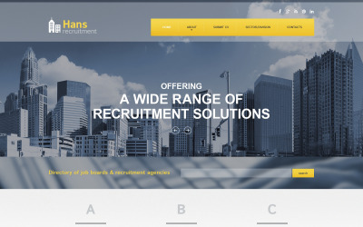 Шаблон Шаблон адаптивного  по связям с общественностью  