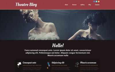 Шаблон  шаблон  Theater  