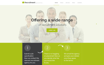 Шаблон Шаблон адаптивного  по связям с общественностью  