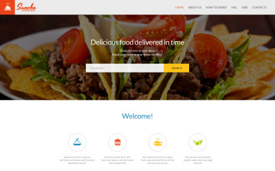 Шаблон Шаблон сайта Санчо  