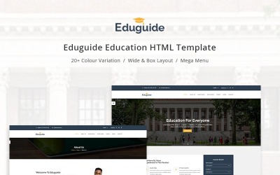 Шаблон Eduguide - Шаблон образовательного  